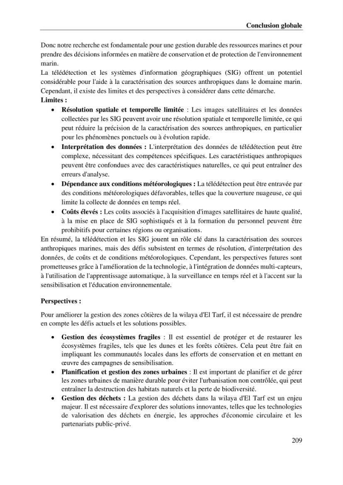 La télédétection et les systèmes d’information géographiques pour l’aide à la caractérisation des sources anthropiques: interactions paramétriques et conception des bases de données marines