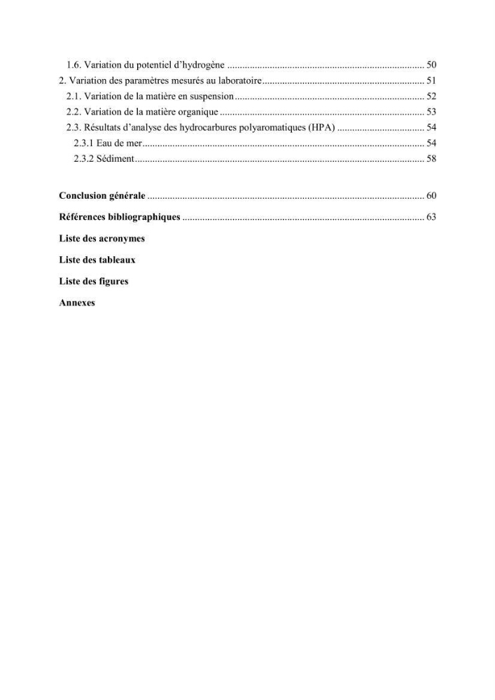 Evaluation de la contamination par les hydrocarbures polyaromatiques dans l\'eau et le sédiment superficiel dans le port d\'Alger: cartographiedes polluants