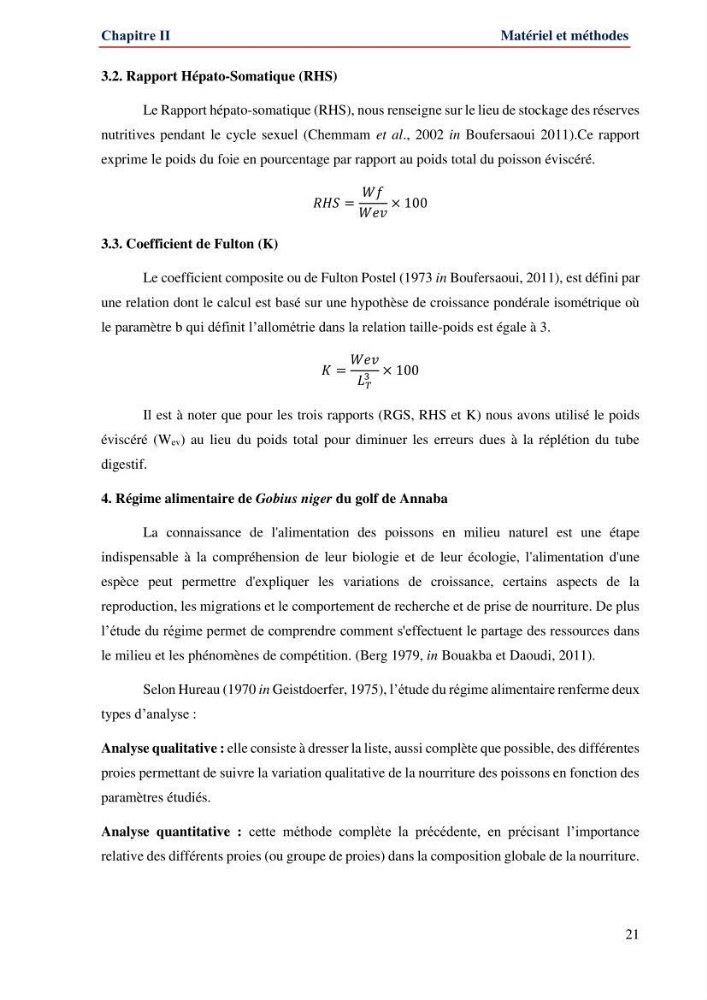 Contribution à l\'étude de la famille des Gobiidae (Ostéichtyens,Actinoptérygiens) du bassin algerien: inventaire de la famille et régime alimentaire du gobie Gobius niger Linnaeus, 1758)