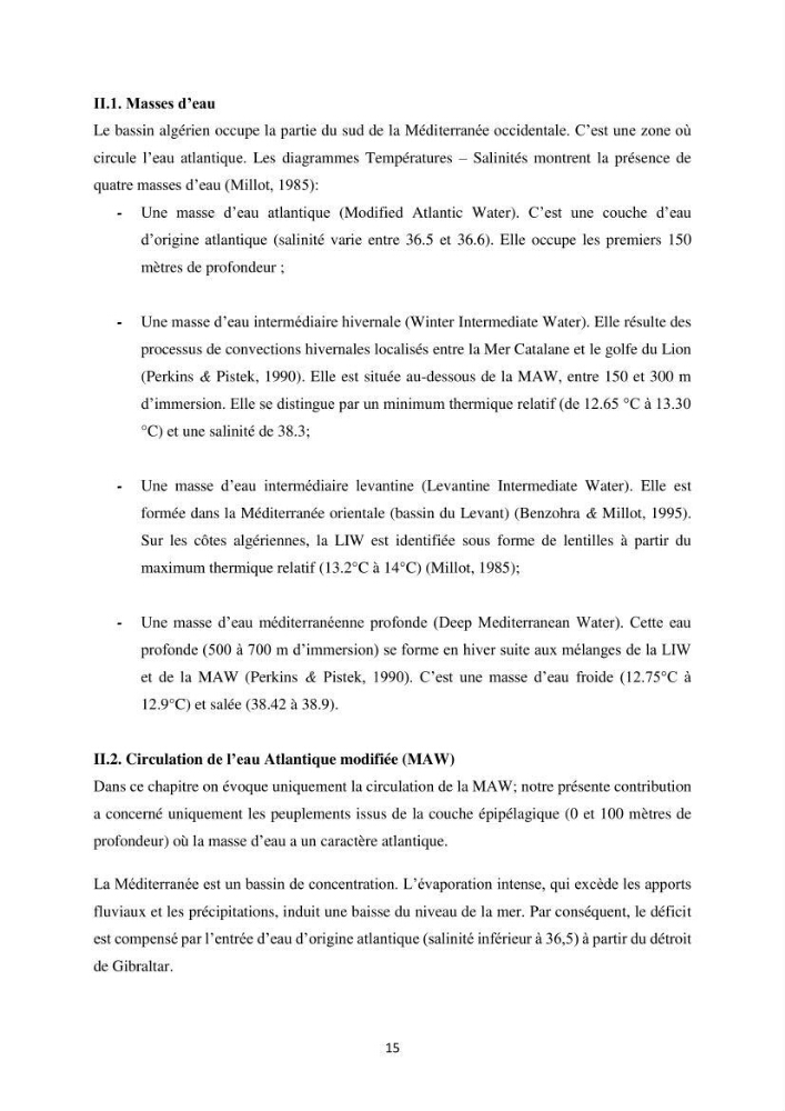 Peuplements zooplanctoniques et ichtyologiques (Clupéidae, Engraulidae) de la côte algéroise : interactions, flux de matières et conséquences sur les stocks halieutiques