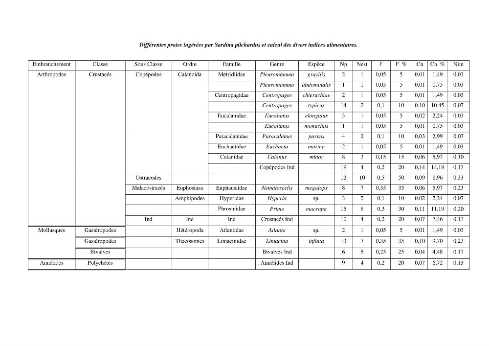Peuplements zooplanctoniques et ichtyologiques (Clupéidae, Engraulidae) de la côte algéroise : interactions, flux de matières et conséquences sur les stocks halieutiques