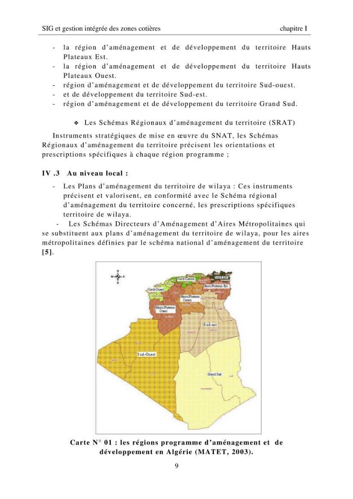 SIG et gestion intégrée des zones côtières en Algerie, difficultés d\'intégration et pistes de sollutions