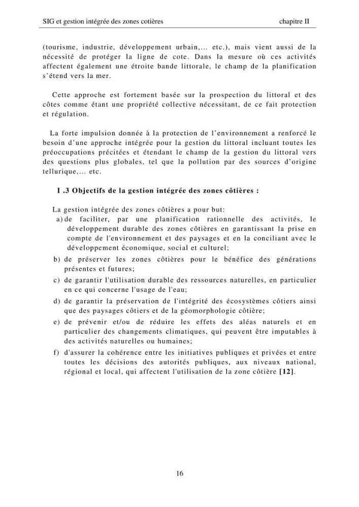 SIG et gestion intégrée des zones côtières en Algerie, difficultés d\'intégration et pistes de sollutions