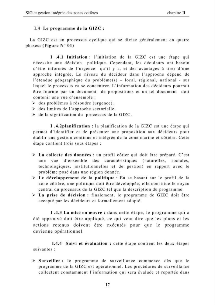 SIG et gestion intégrée des zones côtières en Algerie, difficultés d\'intégration et pistes de sollutions