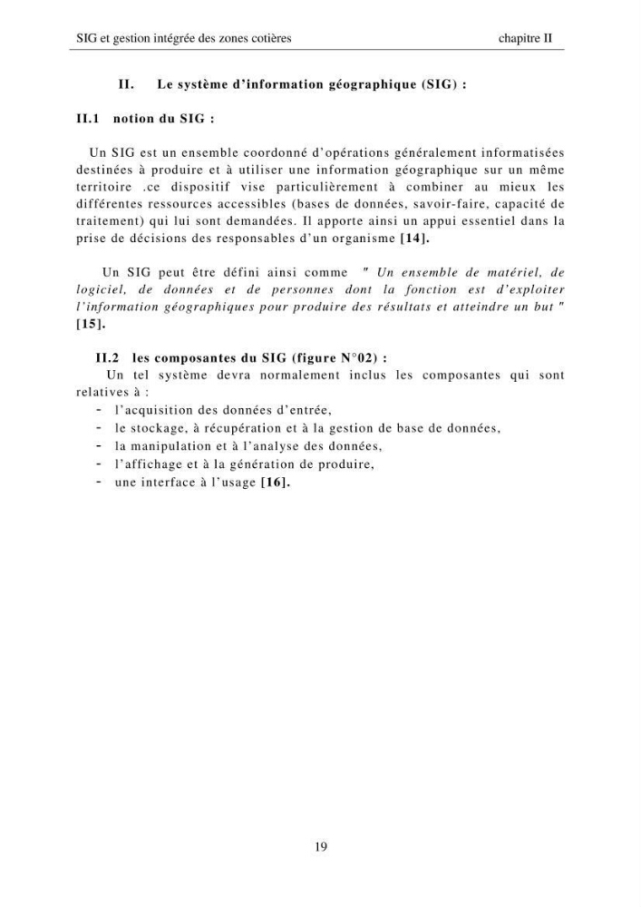 SIG et gestion intégrée des zones côtières en Algerie, difficultés d\'intégration et pistes de sollutions