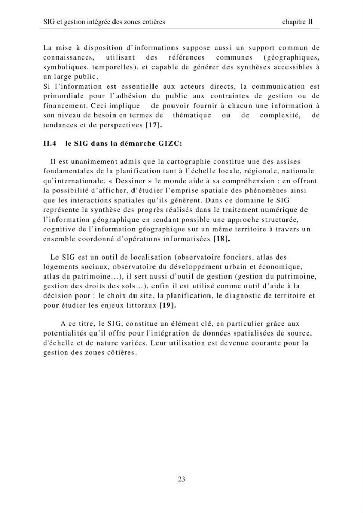 SIG et gestion intégrée des zones côtières en Algerie, difficultés d\'intégration et pistes de sollutions