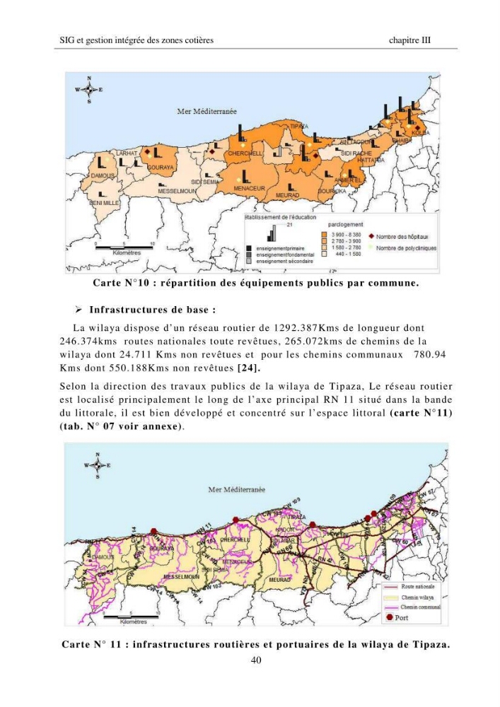 SIG et gestion intégrée des zones côtières en Algerie, difficultés d\'intégration et pistes de sollutions