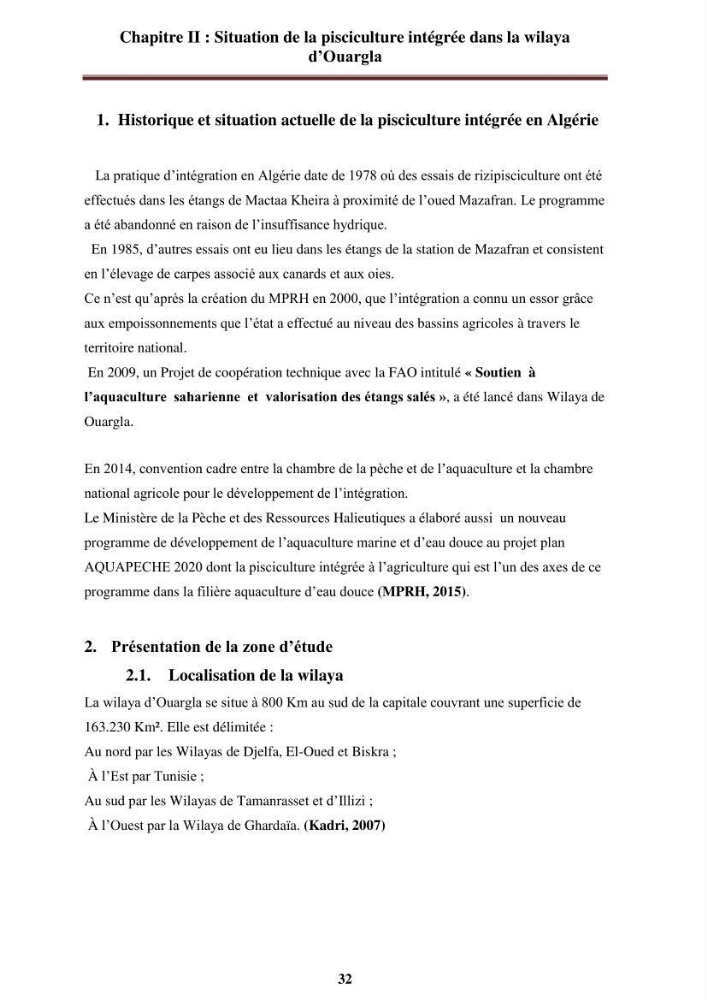 La contribution de l\'intégration de la pisciculture à l\'agriculture durable et responsable: