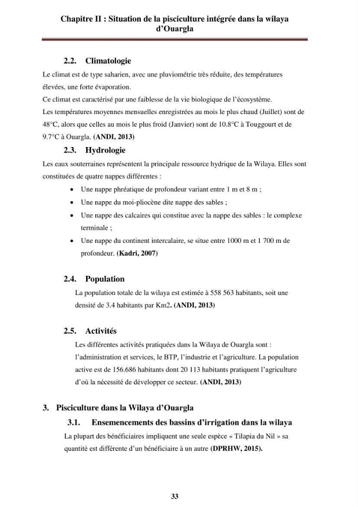 La contribution de l\'intégration de la pisciculture à l\'agriculture durable et responsable: