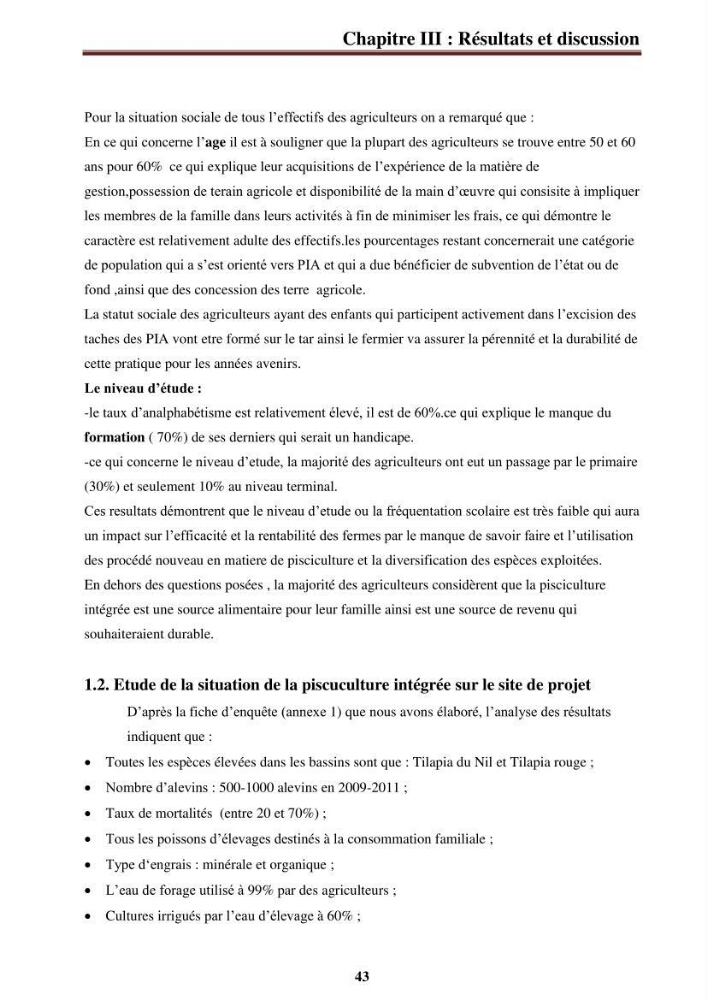 La contribution de l\'intégration de la pisciculture à l\'agriculture durable et responsable: