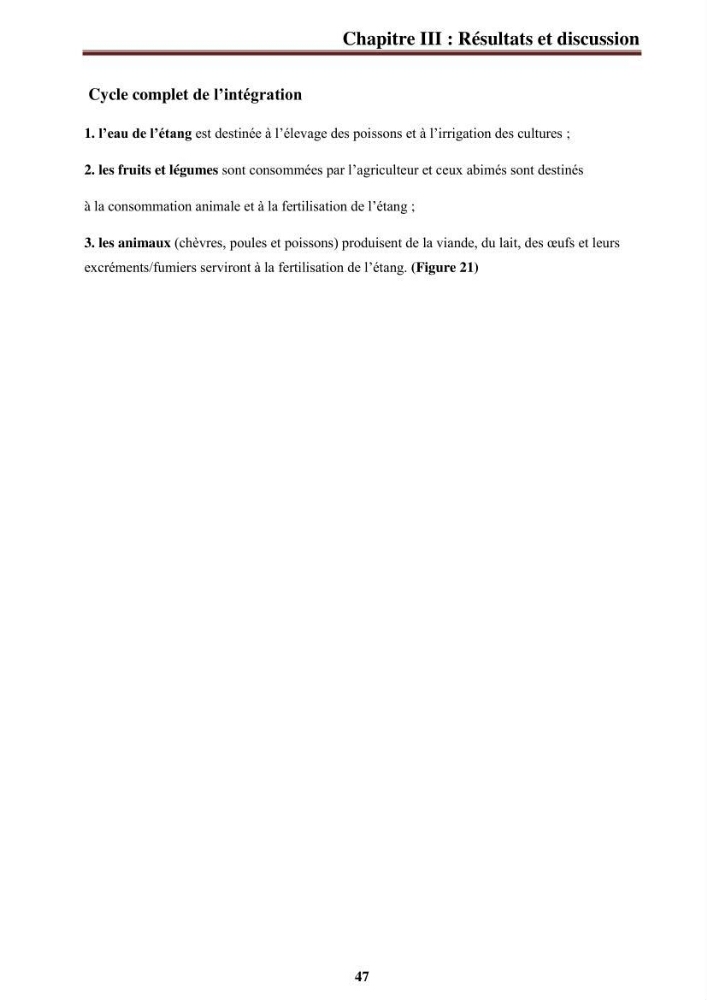 La contribution de l\'intégration de la pisciculture à l\'agriculture durable et responsable: