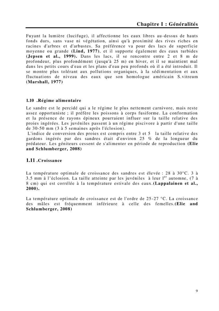 Maîtrise et suivi de la reproduction de quelques espèces de poissons d’eau douce