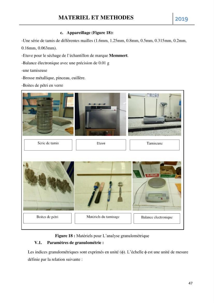 Etude des paramètres d’évaluation des matrices eau et sédiments des plages Est et Ouest de Sidi-Fredj