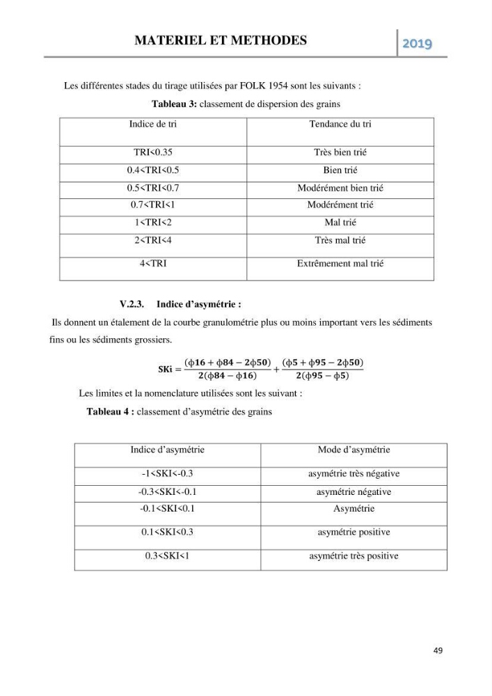 Etude des paramètres d’évaluation des matrices eau et sédiments des plages Est et Ouest de Sidi-Fredj