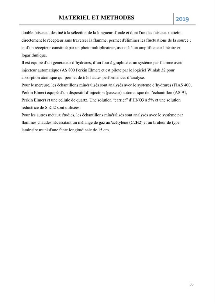 Etude des paramètres d’évaluation des matrices eau et sédiments des plages Est et Ouest de Sidi-Fredj