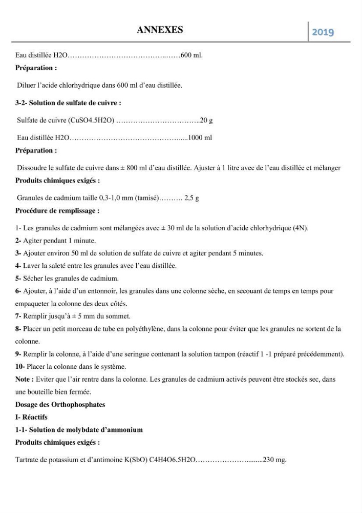 Etude des paramètres d’évaluation des matrices eau et sédiments des plages Est et Ouest de Sidi-Fredj