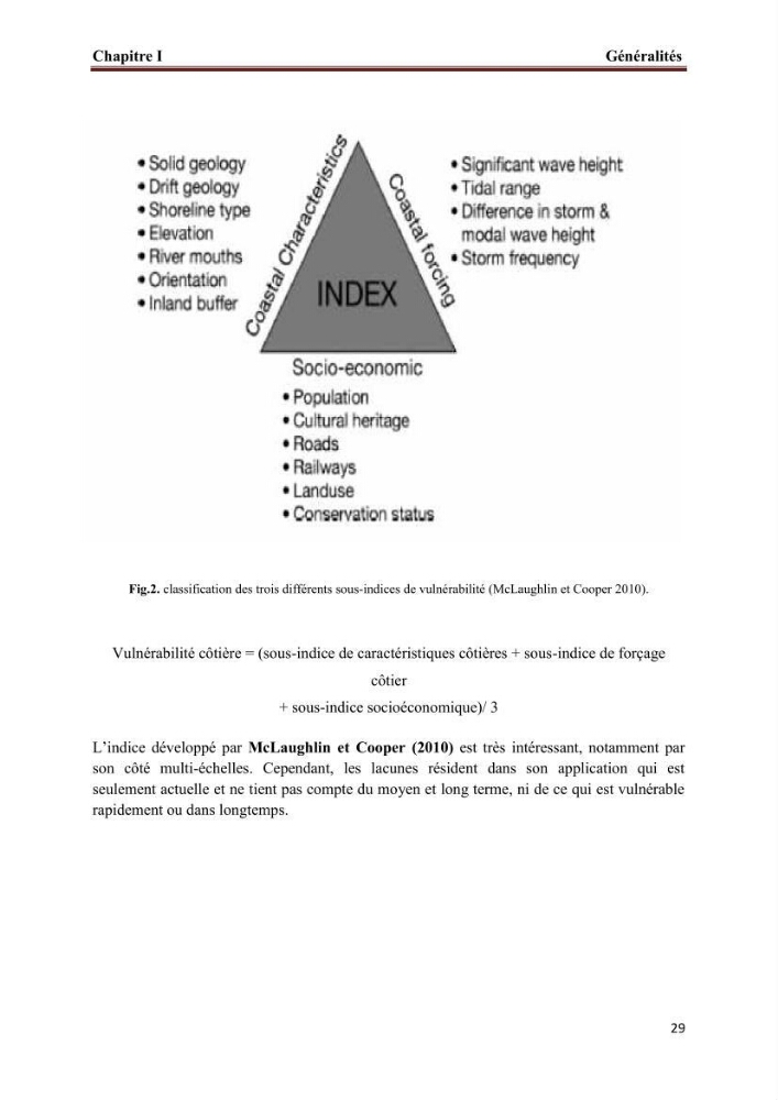 Apport de la variable socio-économique sur l\'évaluation de la vullnérabilité côtière