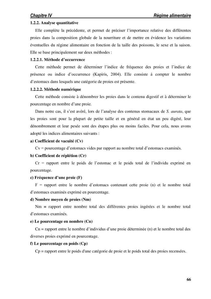 Ecologie, biologie, morphométrie et exploitation de la daurade royale Sparus aurata Linné, 1758 dans la région de SKIKDA.