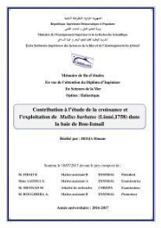 Contribution à l’étude de la croissance et l'exploitation de Mullusbarbatus (Linné,1758) dans la baie de Bou-Ismail: