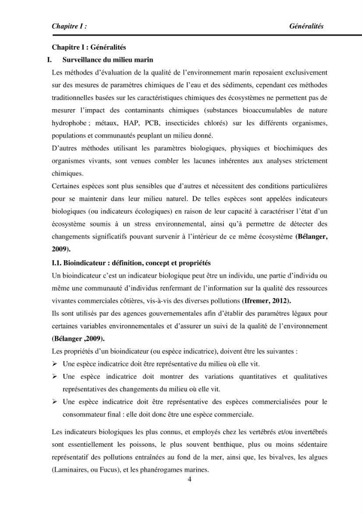 Estimation de la teneur en mercure, métaux lourds et qualitémicrobiologique de quelques espèces de poissons dans la région Algéroise, effets potentiels santé-environnement.