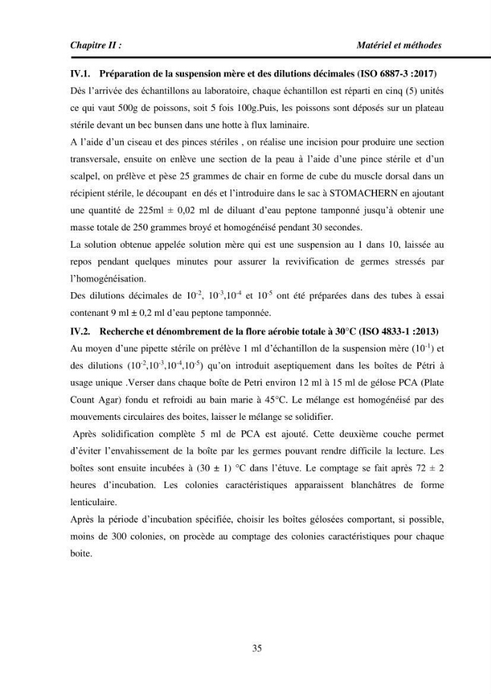 Estimation de la teneur en mercure, métaux lourds et qualitémicrobiologique de quelques espèces de poissons dans la région Algéroise, effets potentiels santé-environnement.