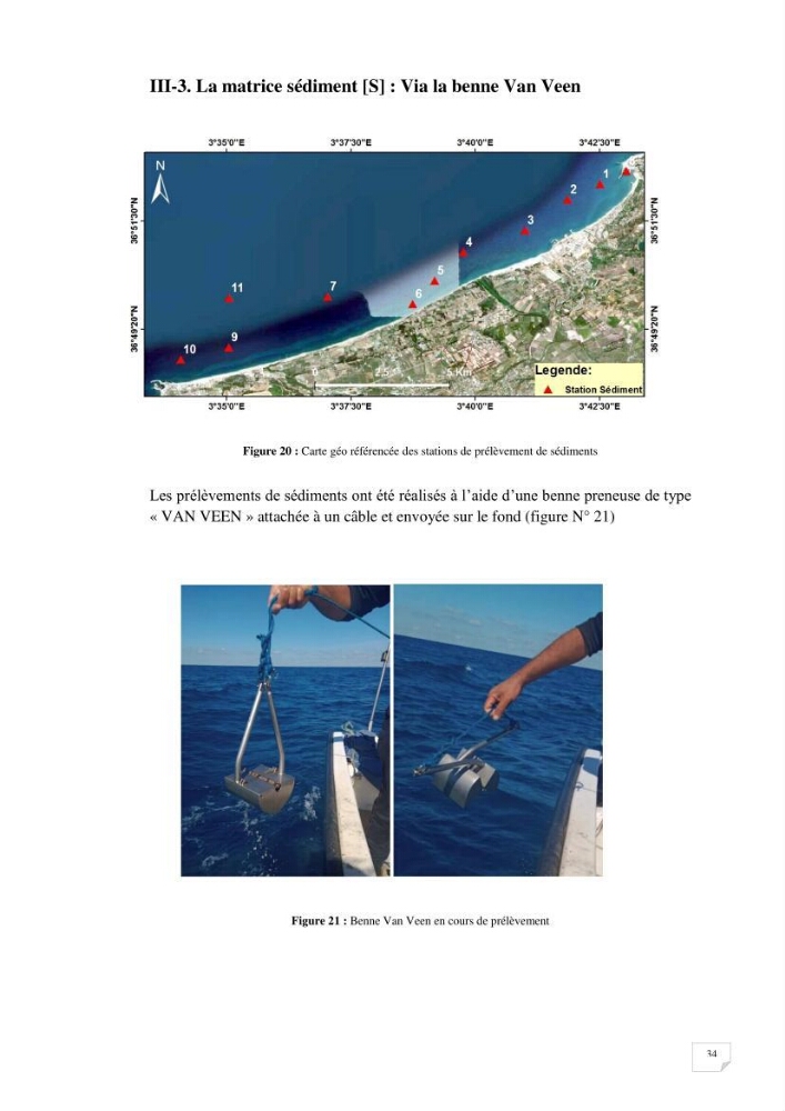 Evaluation des microplastiques dans les sédiments et les eaux de surface de la baie de Zemmouri