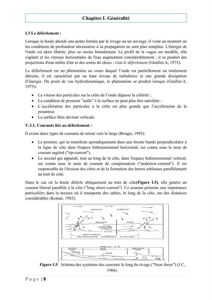 Quantification de transit sédimentaire longitudinal de la région Est de la Baie d’Alger: Cas d’étude : les plages sableuses de la commune de Bordj-El-Bahri