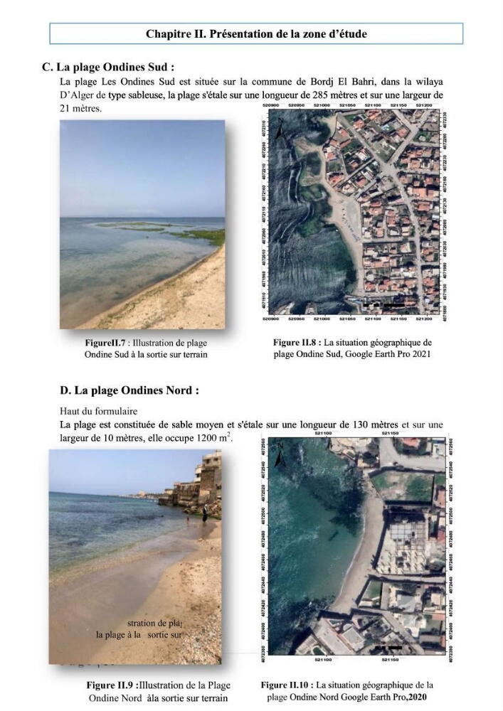 Quantification de transit sédimentaire longitudinal de la région Est de la Baie d’Alger: Cas d’étude : les plages sableuses de la commune de Bordj-El-Bahri