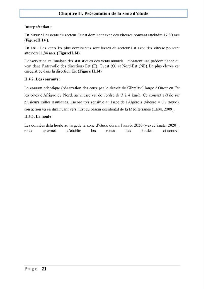Quantification de transit sédimentaire longitudinal de la région Est de la Baie d’Alger: Cas d’étude : les plages sableuses de la commune de Bordj-El-Bahri
