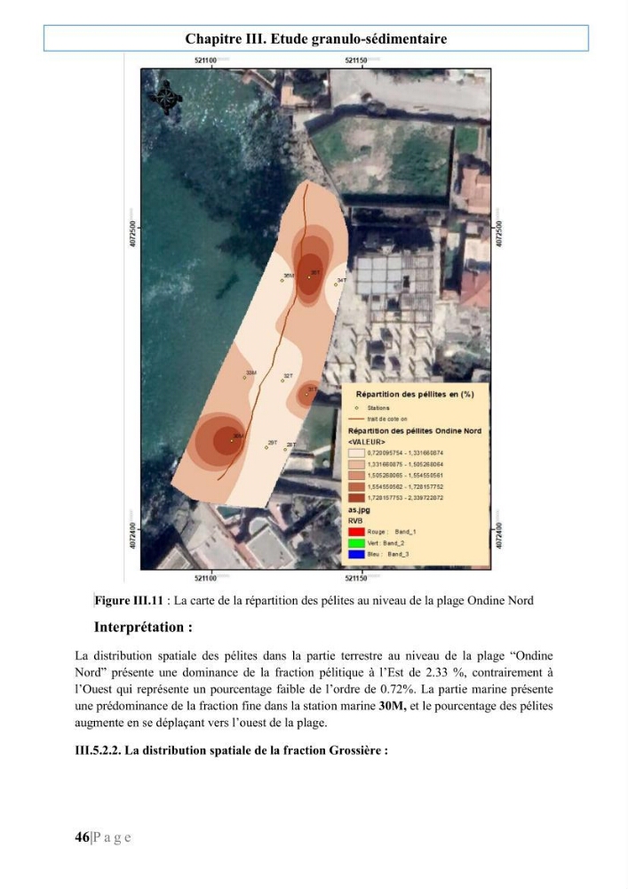 Quantification de transit sédimentaire longitudinal de la région Est de la Baie d’Alger: Cas d’étude : les plages sableuses de la commune de Bordj-El-Bahri