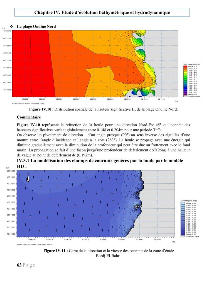 Quantification de transit sédimentaire longitudinal de la région Est de la Baie d’Alger: Cas d’étude : les plages sableuses de la commune de Bordj-El-Bahri