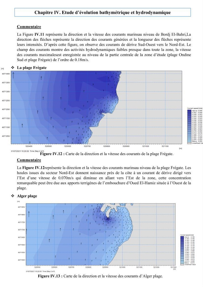 Quantification de transit sédimentaire longitudinal de la région Est de la Baie d’Alger: Cas d’étude : les plages sableuses de la commune de Bordj-El-Bahri