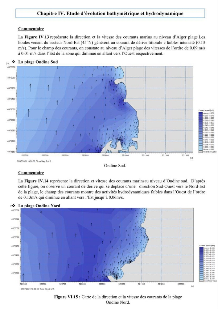 Quantification de transit sédimentaire longitudinal de la région Est de la Baie d’Alger: Cas d’étude : les plages sableuses de la commune de Bordj-El-Bahri