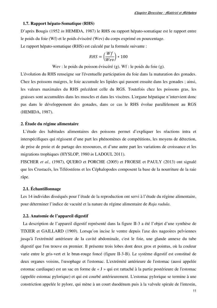 Contribution à l’étude de la biologie, de la croissance et de l’exploitation de Raja radula (Elasmobranches, Rajidae) dans la région Est du bassin algérien