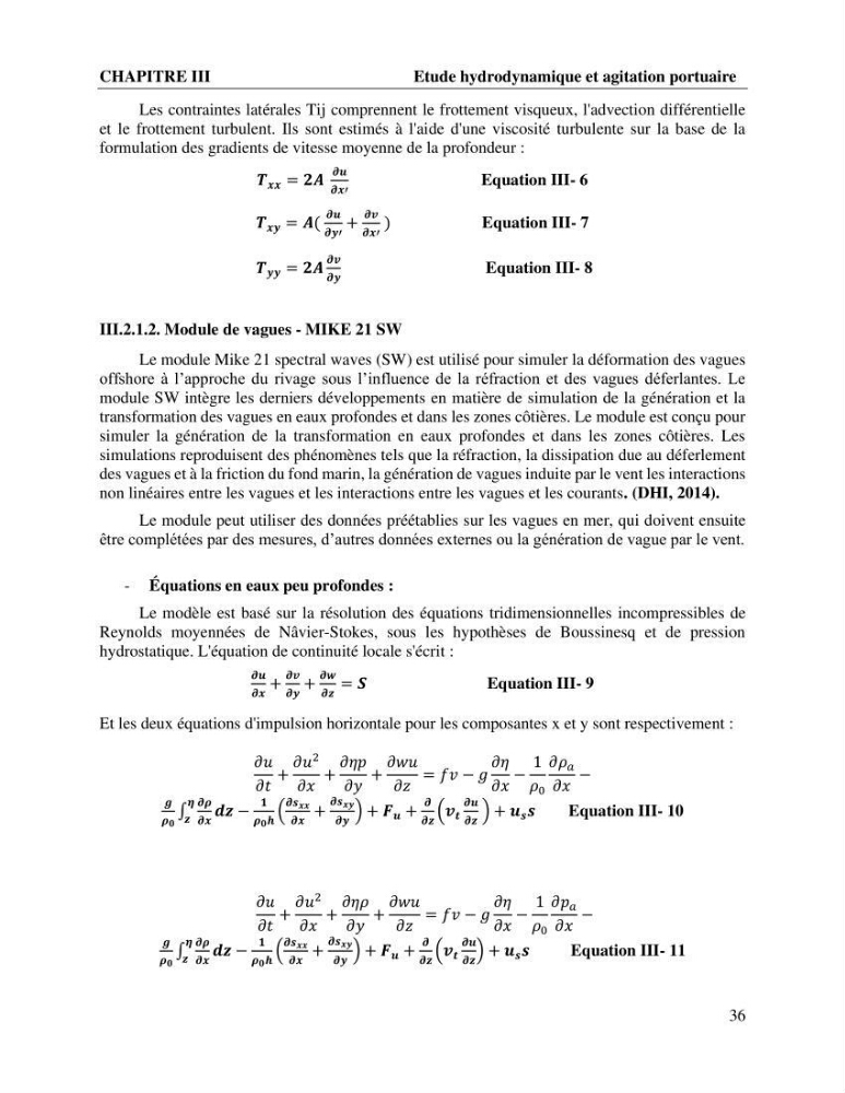 Caractérisation de l’agitation et l’ensablement des ports et proposition de solutions de protection cas du port d’Annaba