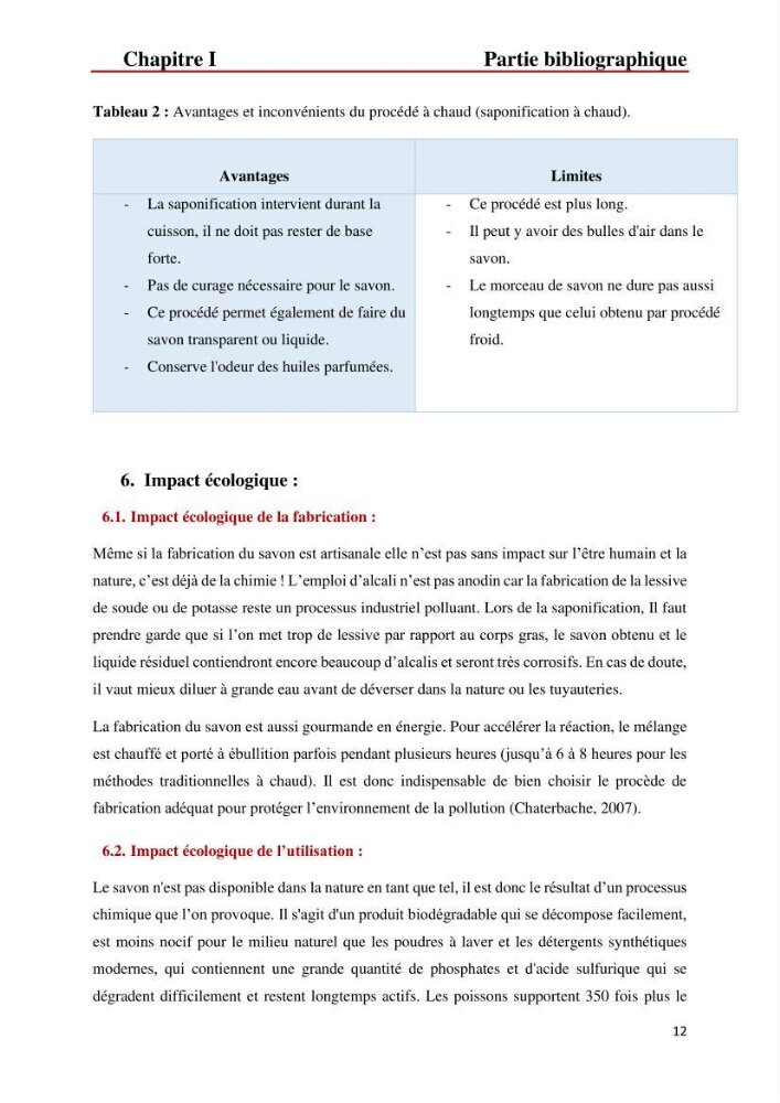 Valorisation des produits de la mer pour la fabriction de savon: Aspects techniqueset économiques