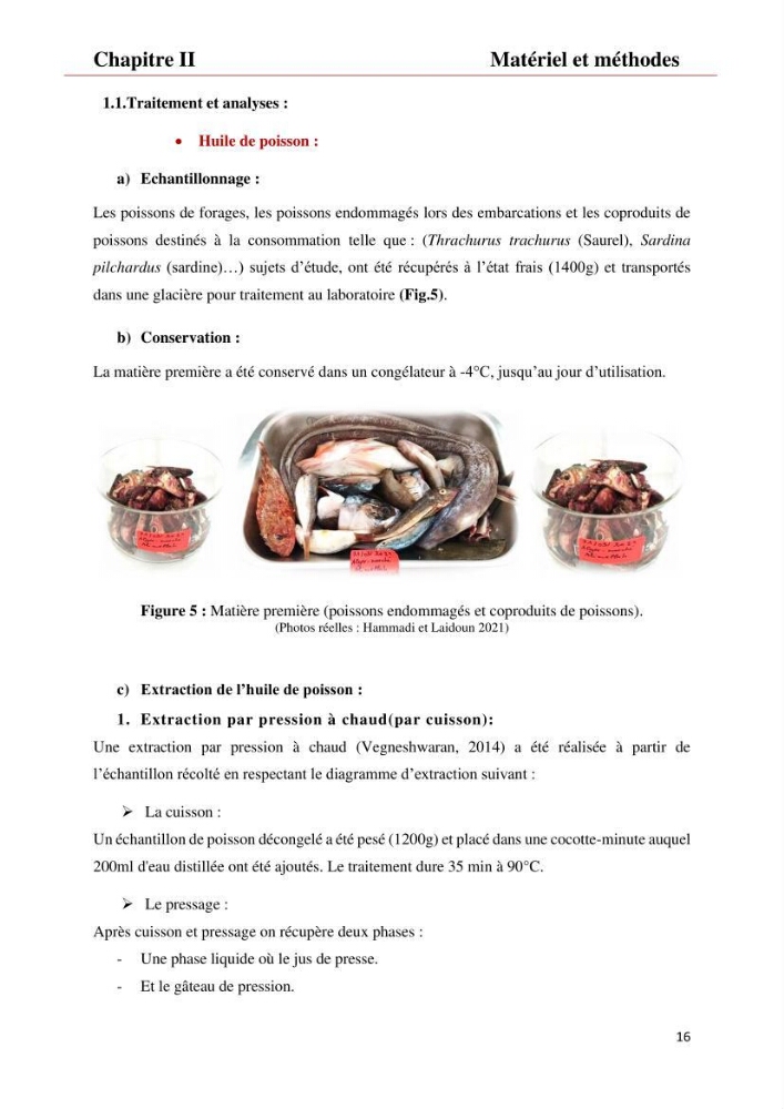 Valorisation des produits de la mer pour la fabriction de savon: Aspects techniqueset économiques