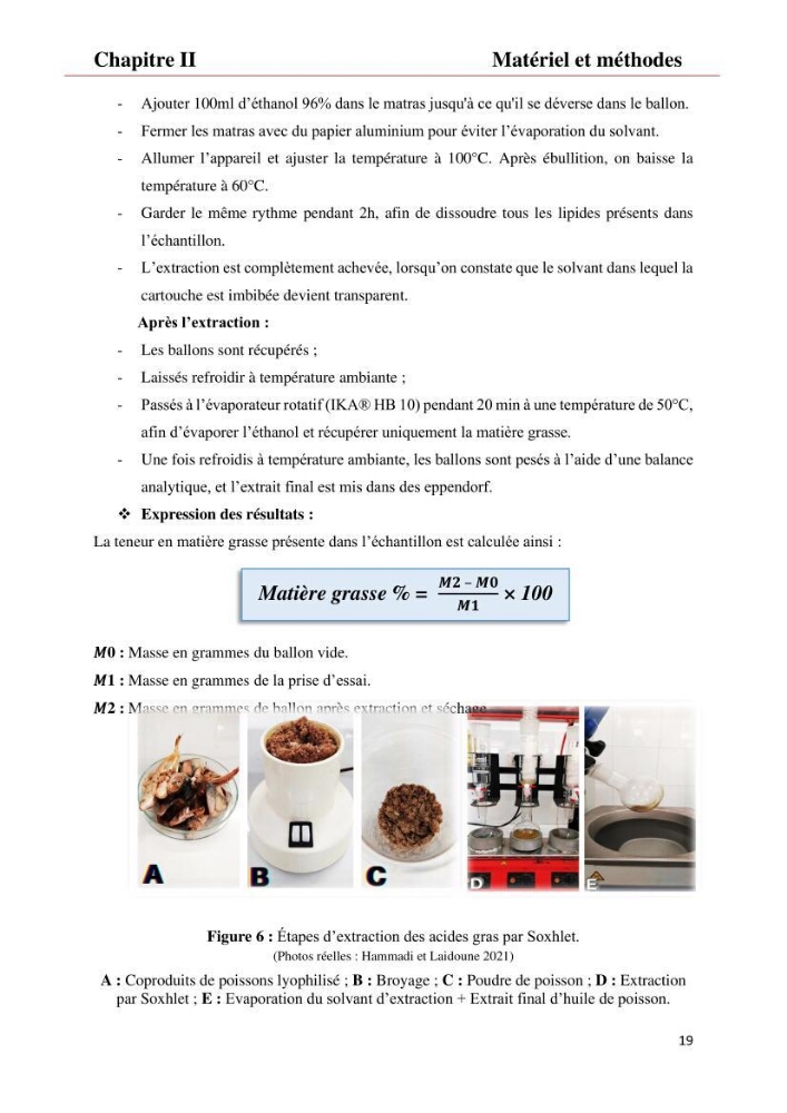 Valorisation des produits de la mer pour la fabriction de savon: Aspects techniqueset économiques