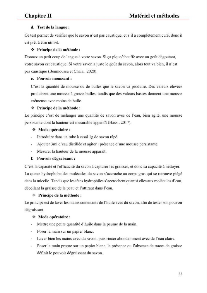 Valorisation des produits de la mer pour la fabriction de savon: Aspects techniqueset économiques