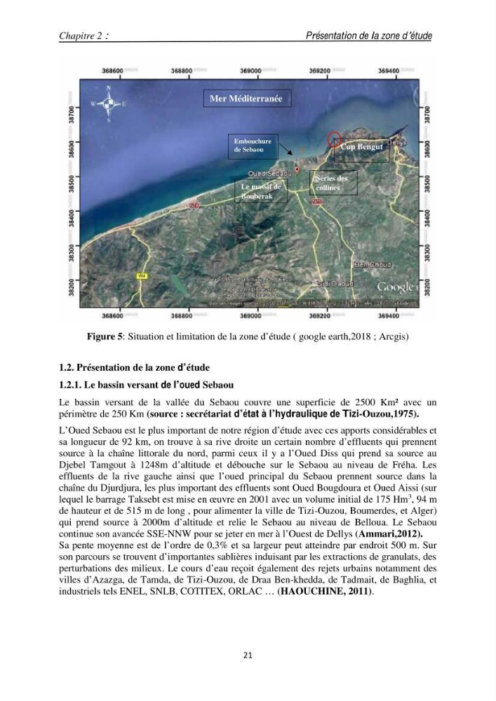 Eléments traces métalliques dans le sédiment marin de la Baie de Zemmouri