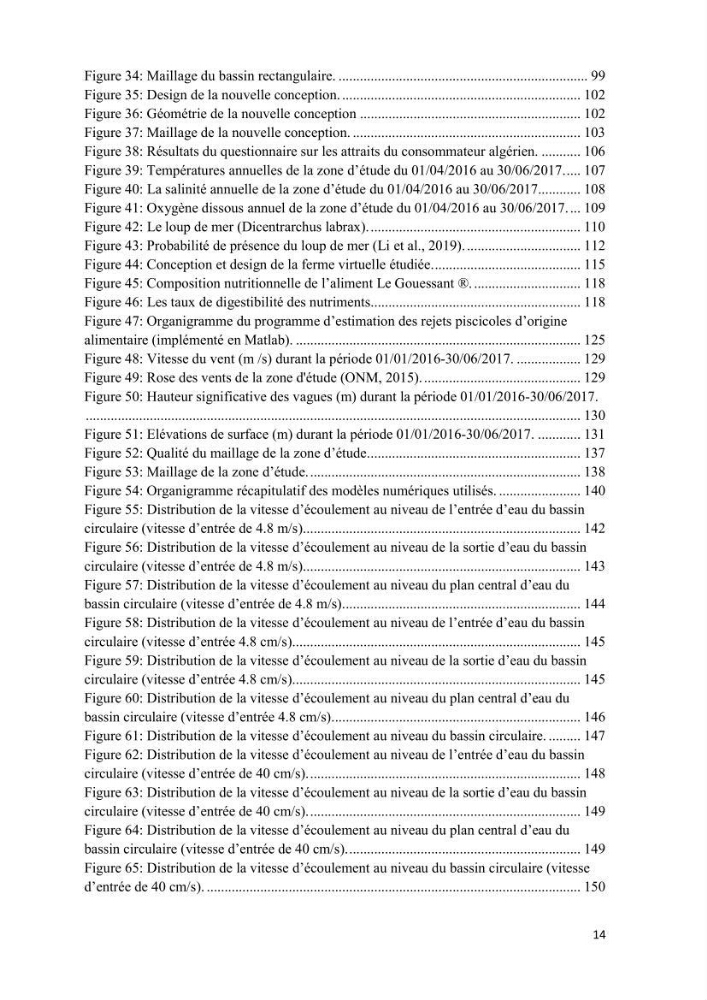 Modélisation des phénomènes de transport en ingénierie aquacole