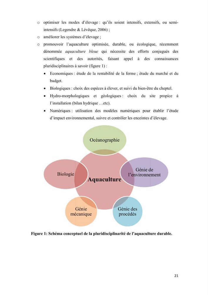 Modélisation des phénomènes de transport en ingénierie aquacole