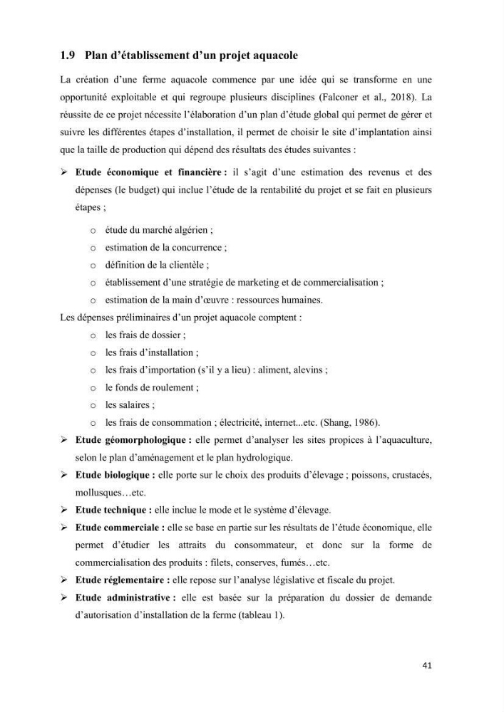 Modélisation des phénomènes de transport en ingénierie aquacole