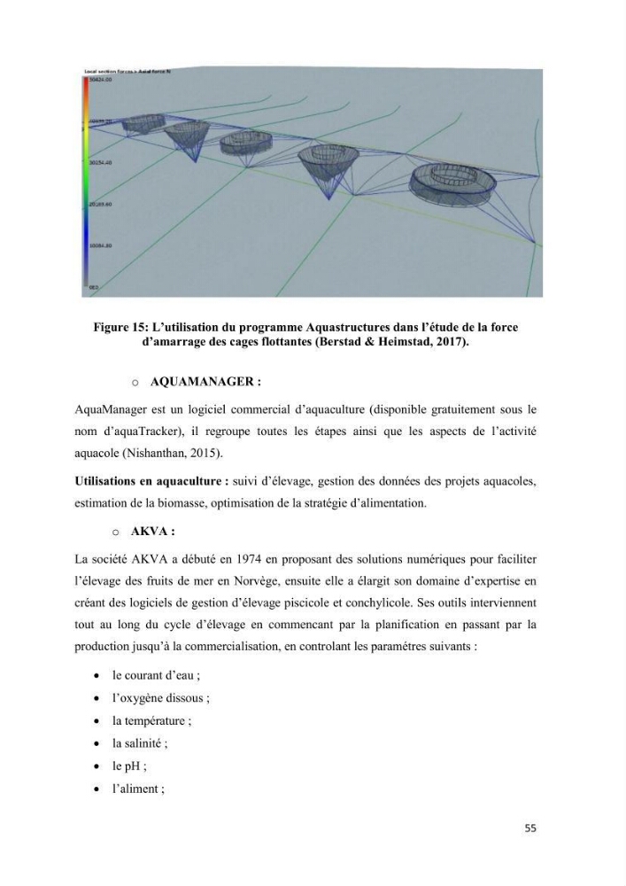 Modélisation des phénomènes de transport en ingénierie aquacole