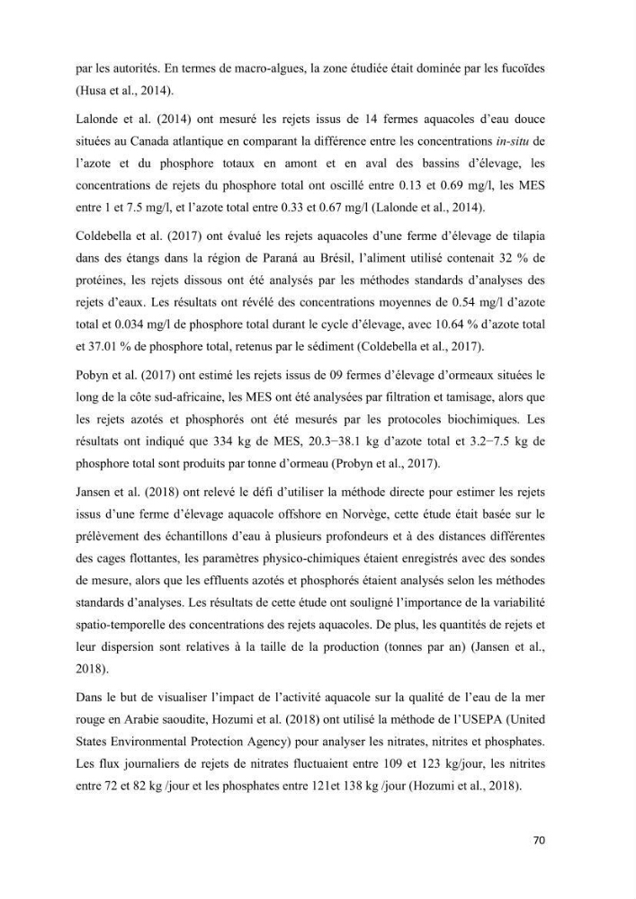 Modélisation des phénomènes de transport en ingénierie aquacole