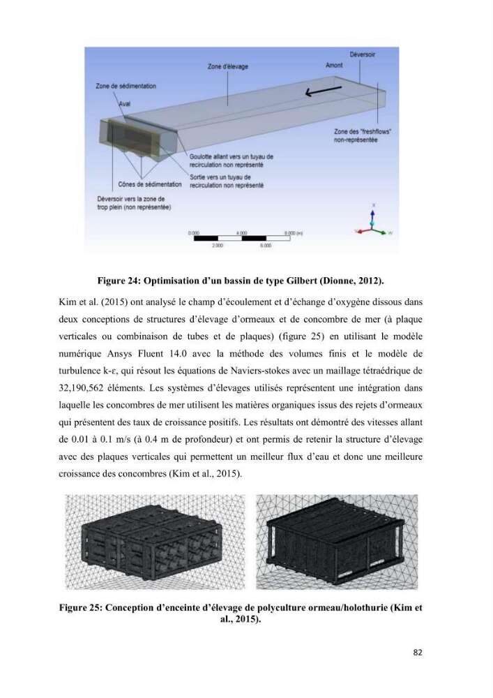 Modélisation des phénomènes de transport en ingénierie aquacole