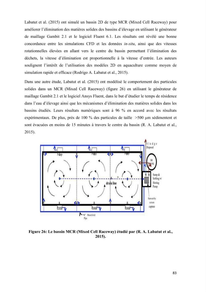 Modélisation des phénomènes de transport en ingénierie aquacole