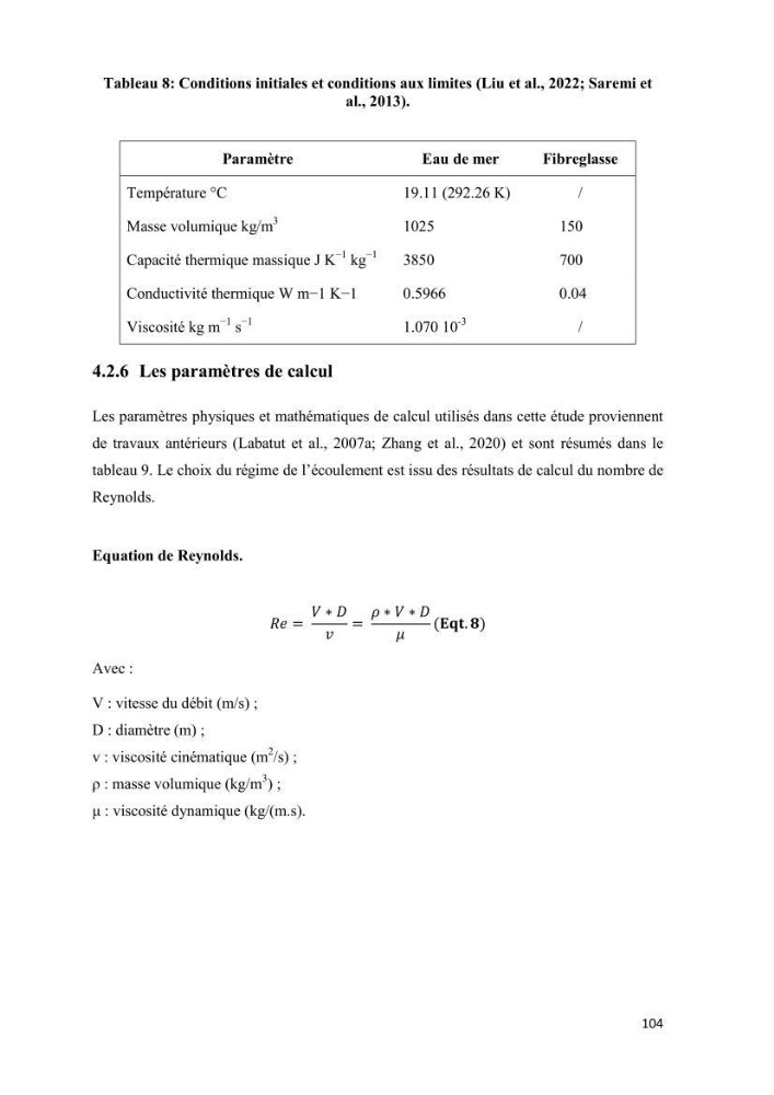 Modélisation des phénomènes de transport en ingénierie aquacole