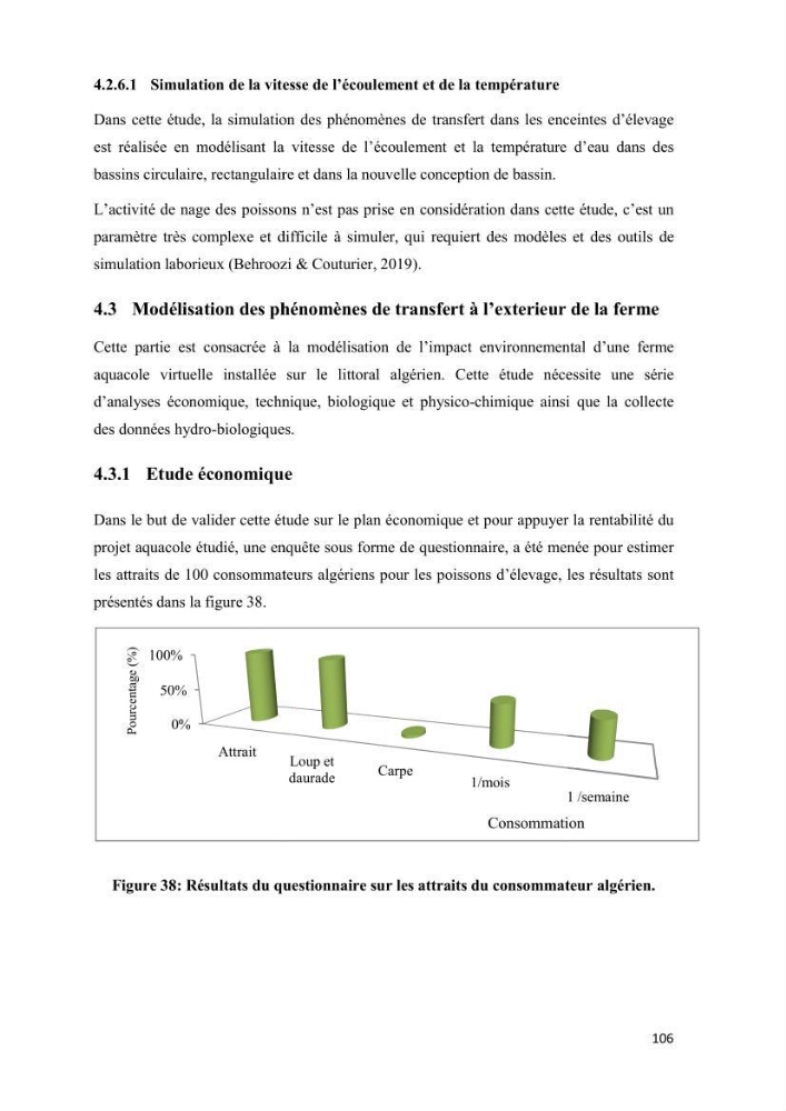 Modélisation des phénomènes de transport en ingénierie aquacole
