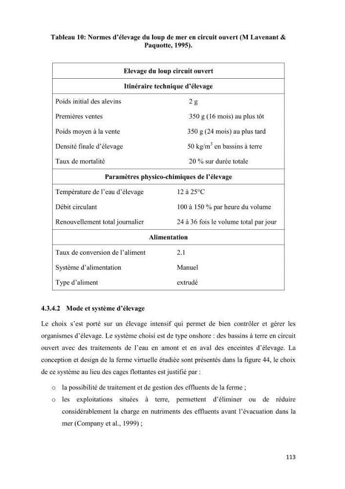 Modélisation des phénomènes de transport en ingénierie aquacole